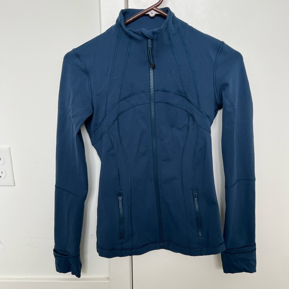 Lululemon Define Jacket In Night Diver Gem